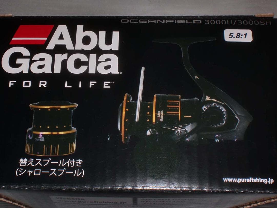 Ａｂｕ　オーシャンフィールド≪３０００Ｈ／３０００ＳＨ≫浅溝スプール付き　新品