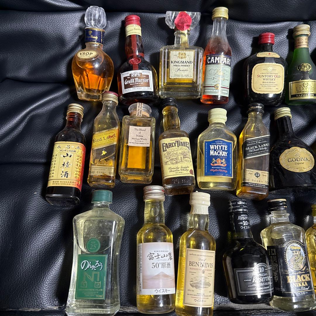 ウイスキー ミニボトル 36本セット　響山崎白州竹鶴