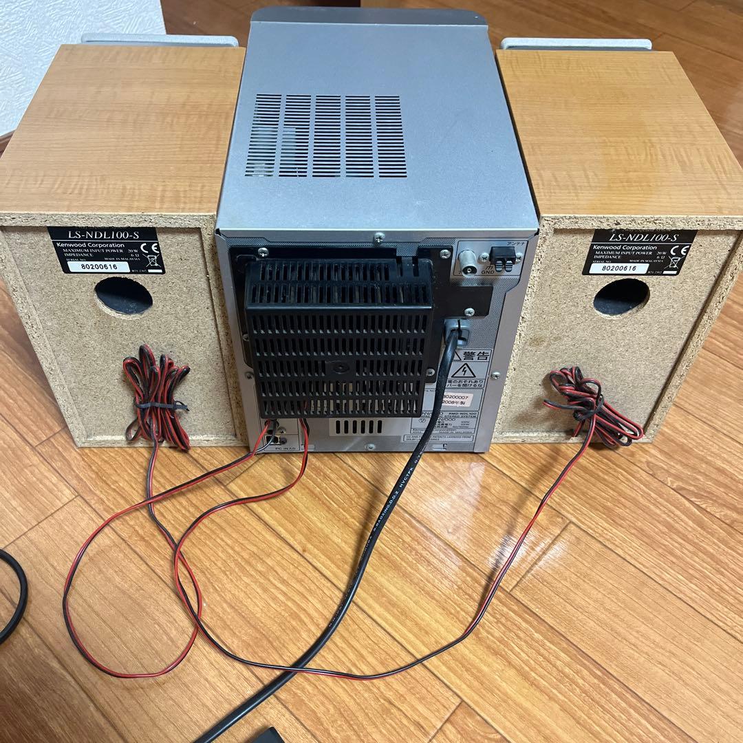 KENWOOD ミニコンポ NDL-100MD