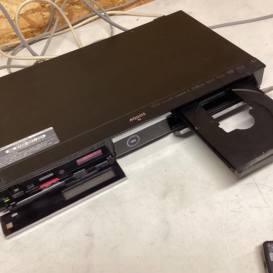 SHARP AQUOS BD-HDW80 ブルーレイディスクレコーダー（K57