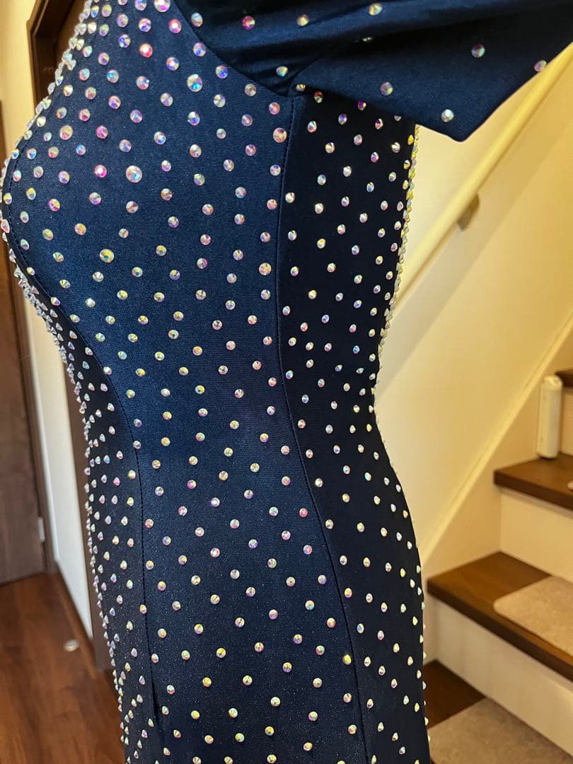 社交ダンス　ラテン用ワンピースドレス