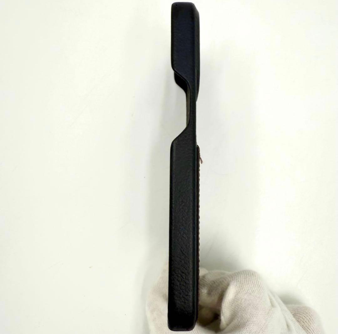 【鑑定済】 ルイヴィトン モノグラム iPhone15promax ケース 黒