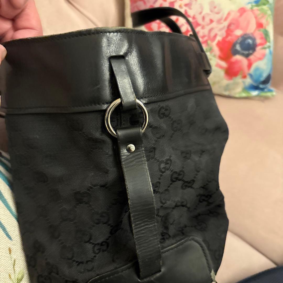 最終値下　Gucci ブラック ハンドバッグ　良品　最安値　お早めに