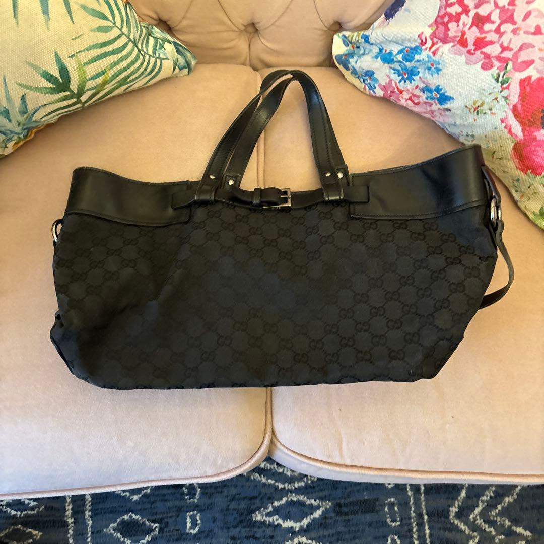 最終値下　Gucci ブラック ハンドバッグ　良品　最安値　お早めに