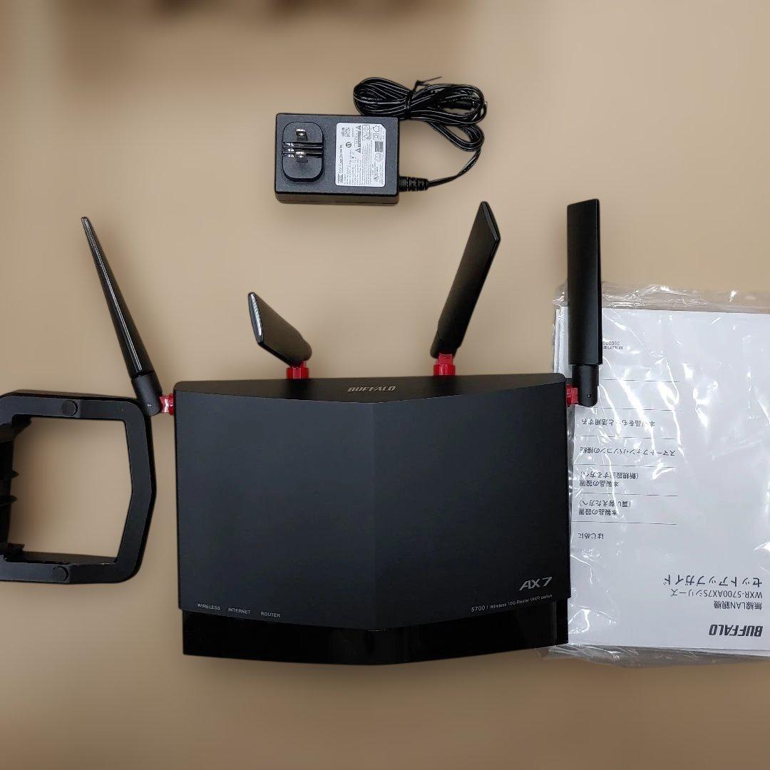 601282 BUFFALO無線LANルーター　WXR-5700AX7S/D