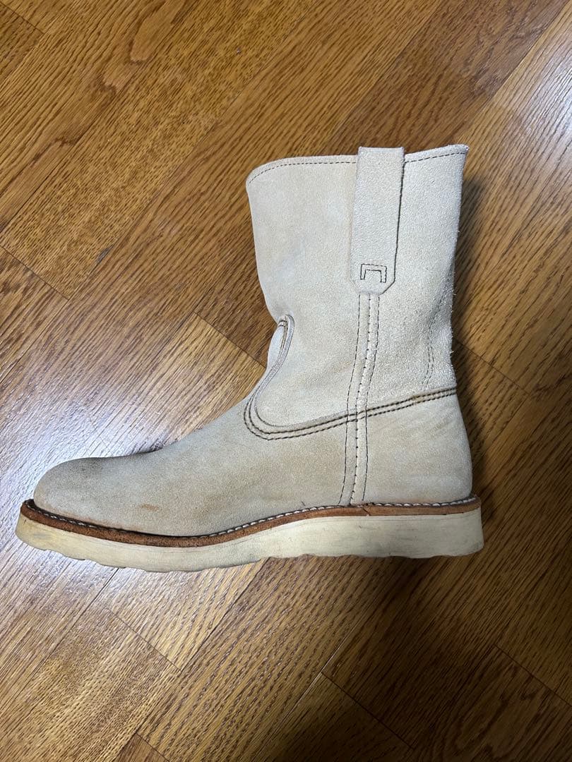 レッドウィング　ペコスブーツ　スェード