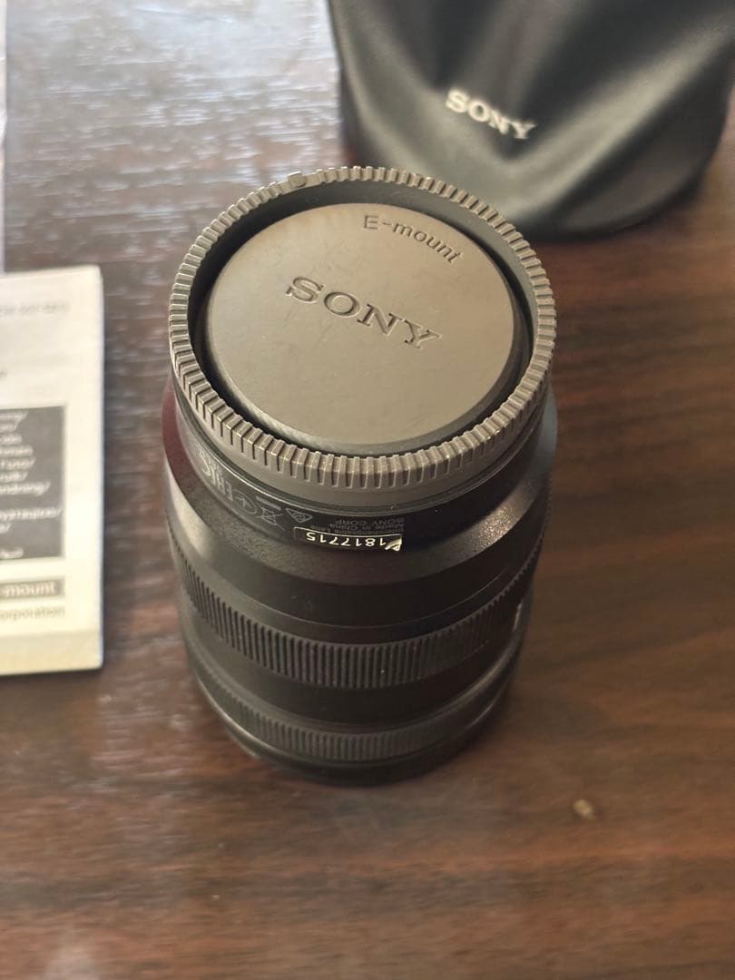 SONY E 16-55mm F2.8 G レンズ sel1655