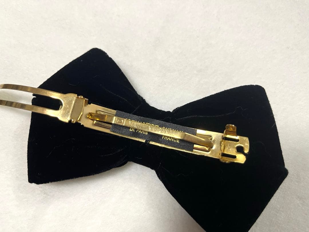 【使用回数2回】アレクサンドルドゥパリ　ベロアリボンバレッタ