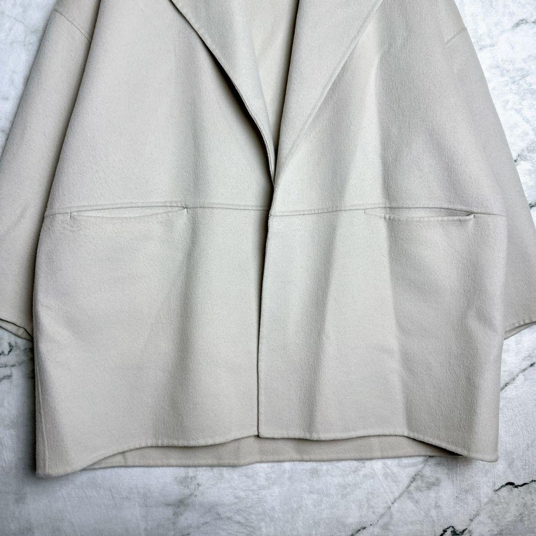 DES PRES デプレ ダブルフェイス メルトンビーバー ショートコート 36