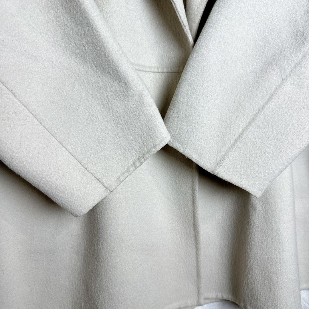 DES PRES デプレ ダブルフェイス メルトンビーバー ショートコート 36