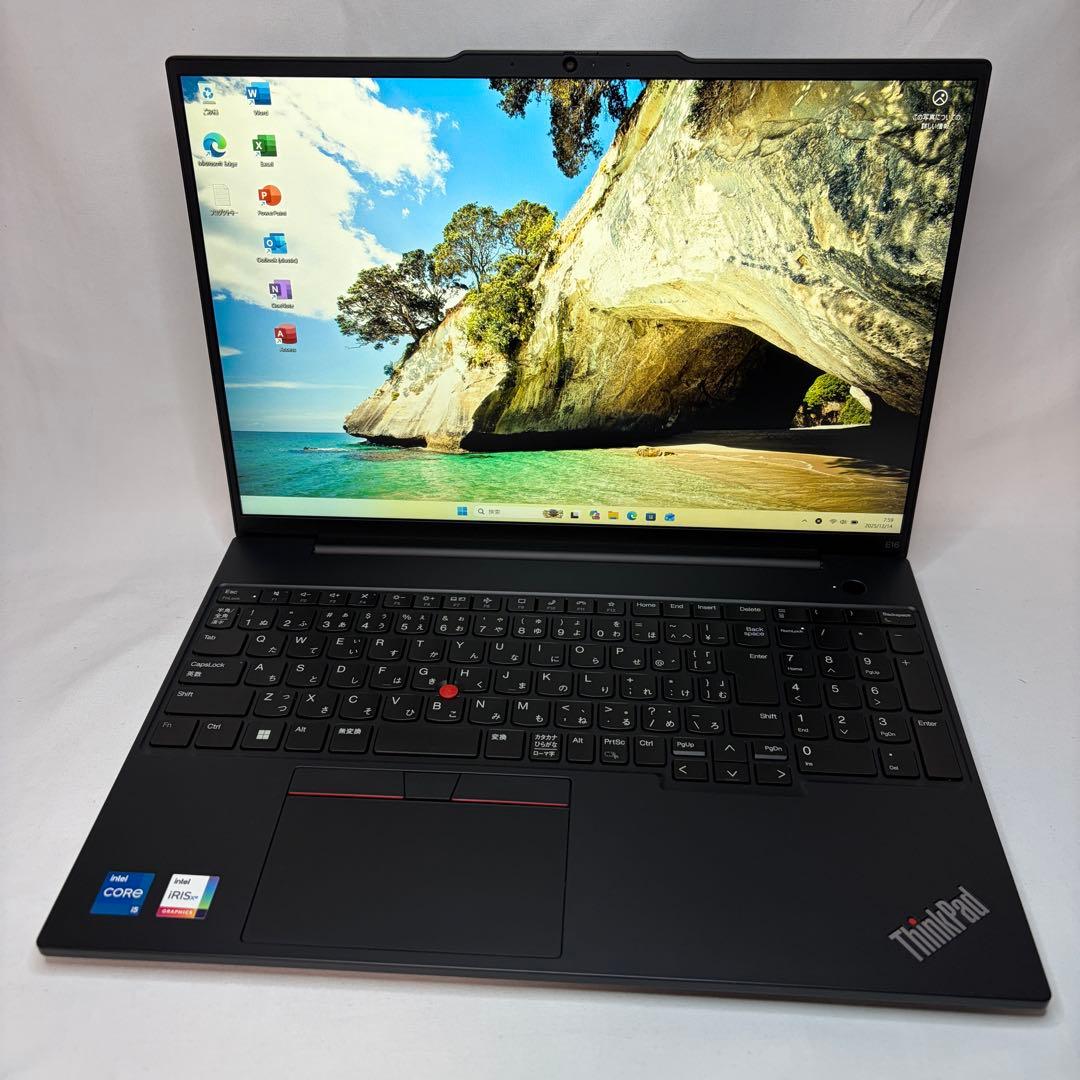 美品 ThinkPad E16 13世代 i5 16GB 16.0型 WUXGA