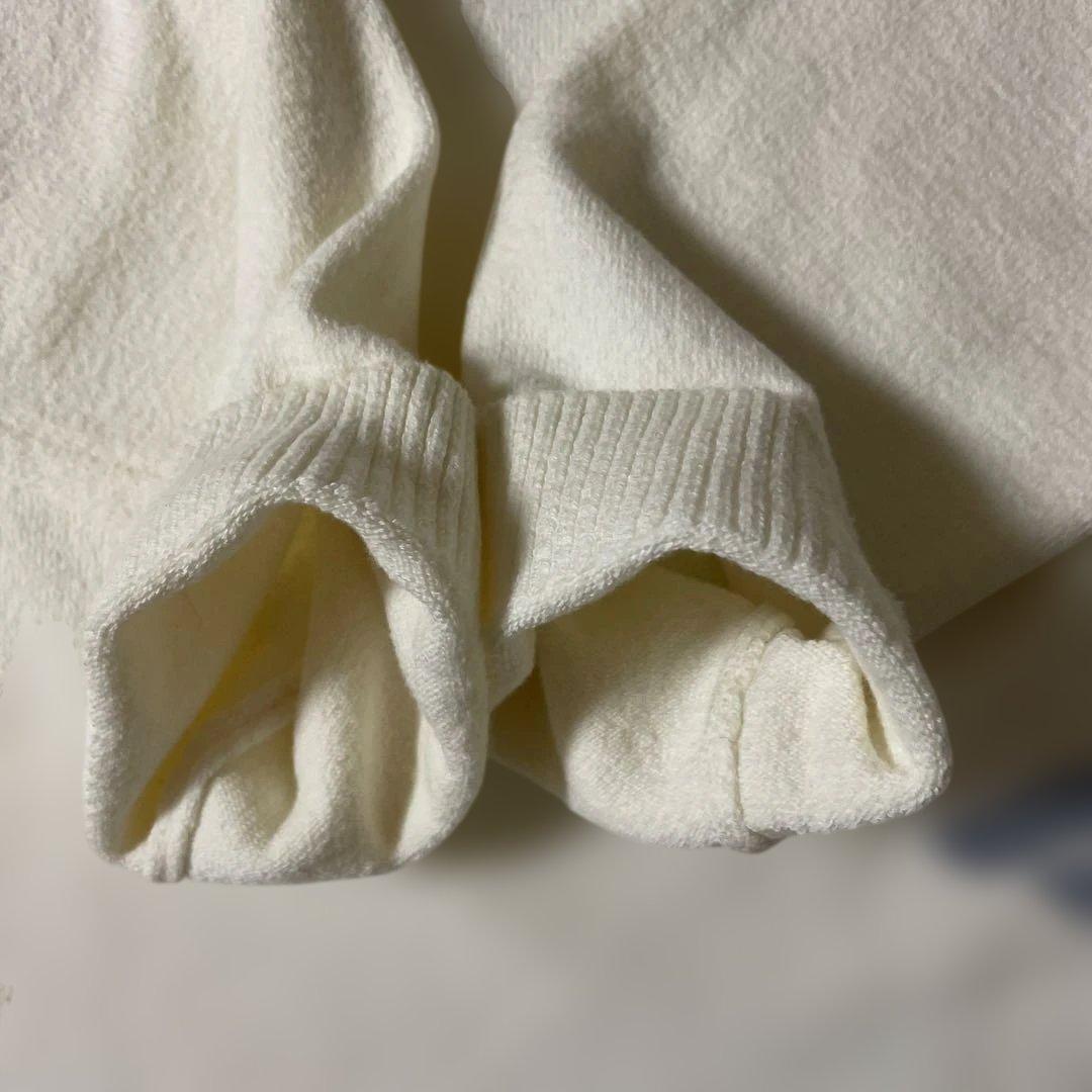 EMPORIO ARMANI オフホワイトメンズニット　L