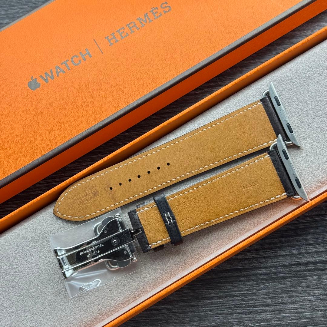 2853 ほぼ未使用　Apple Watch エルメス　エベンヌ　バックル