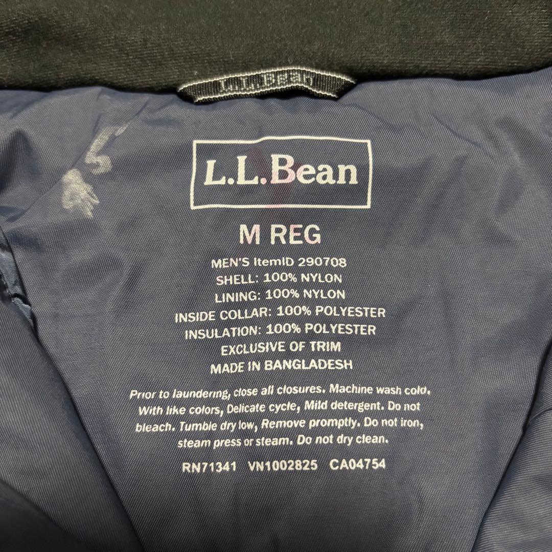 【極美品】 L.L.Bean ラゲットリッジパーカー プリマロフト TEK M