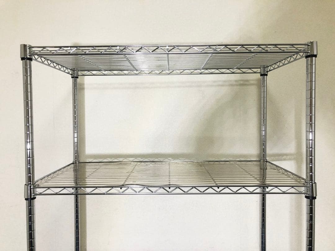 スチールラック4段 W90×D45×H158cm 透明シート1枚おまけ付ラック