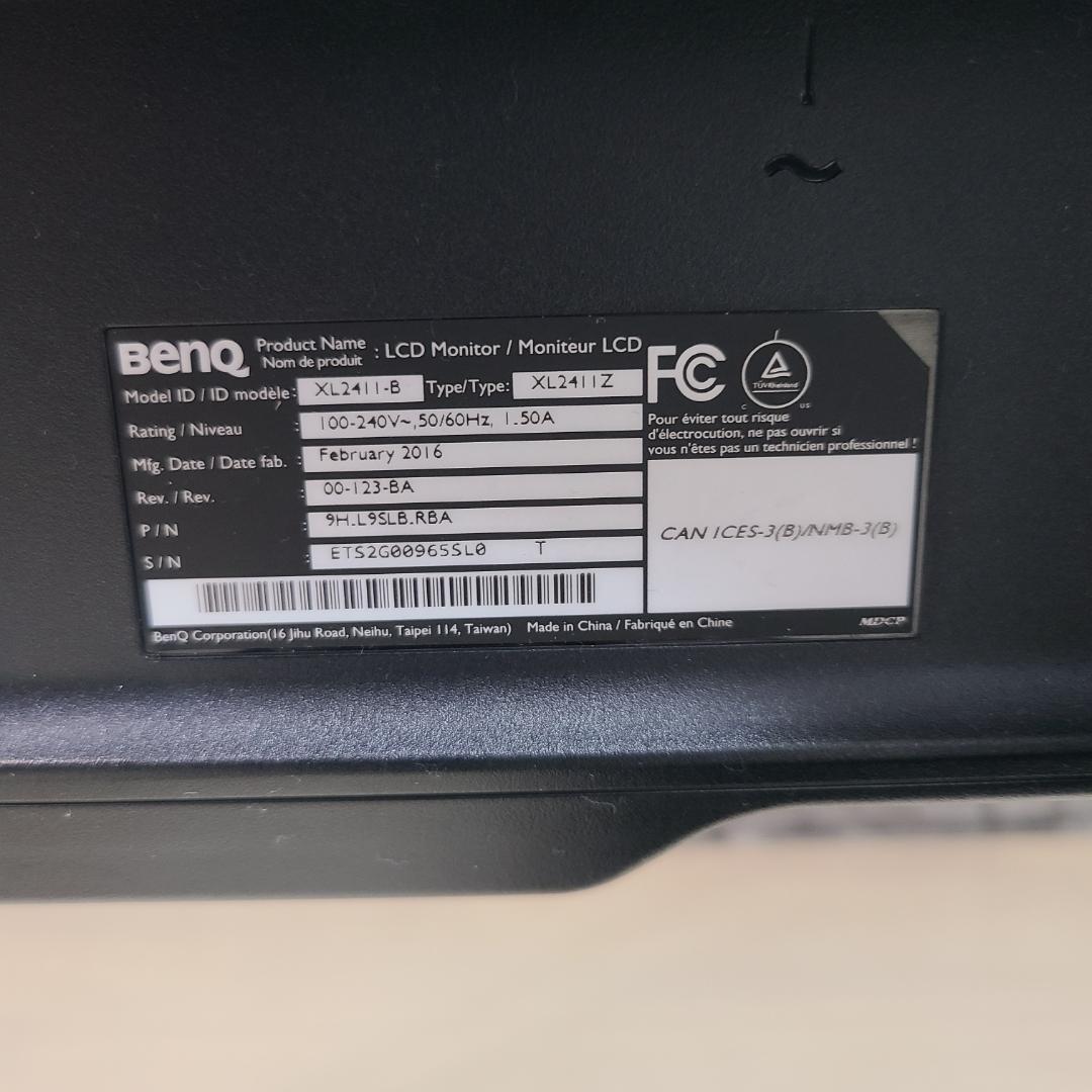 BenQ 24インチ 144Hz ゲーミングモニター XL2411Z