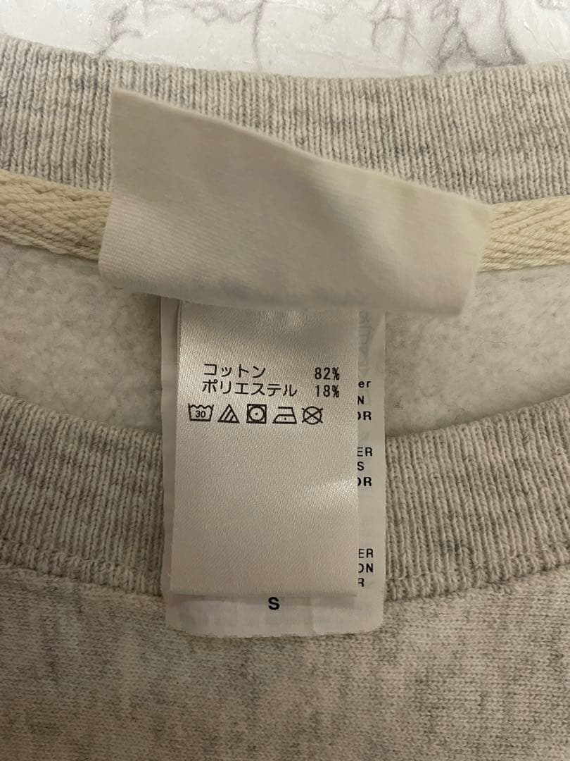 U144 Sサイズ　チャンピオン　クルーネックスウェットMoMA Edition