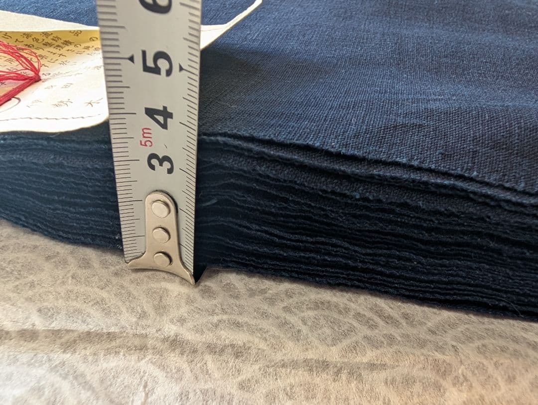 ヴィンテージ　伊勢木綿反物　着尺　臼井織布