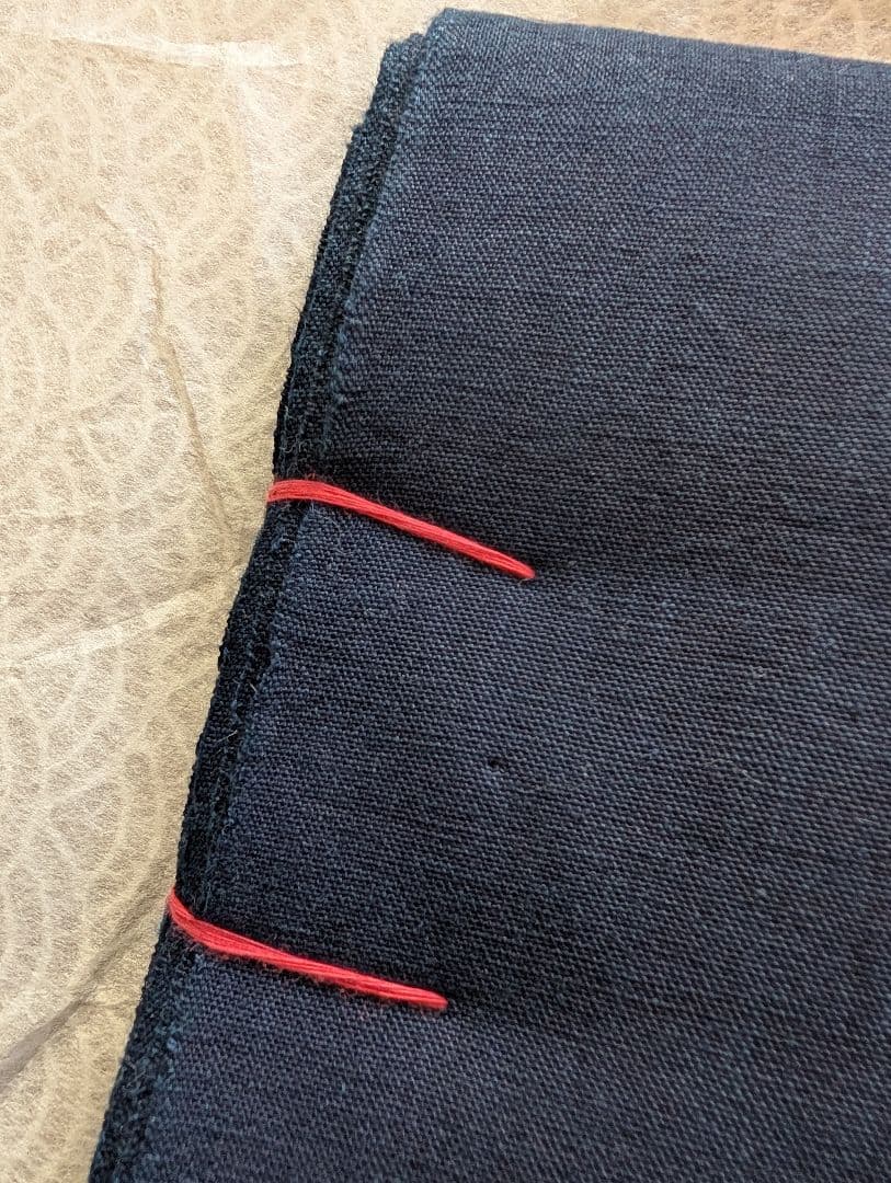 ヴィンテージ　伊勢木綿反物　着尺　臼井織布