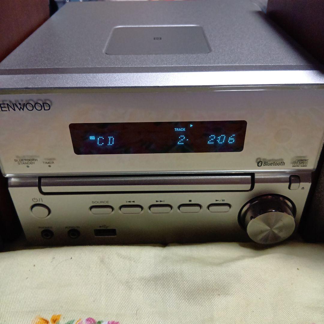 KENWOOD Bluetooth ミニコンポ CDプレーヤー