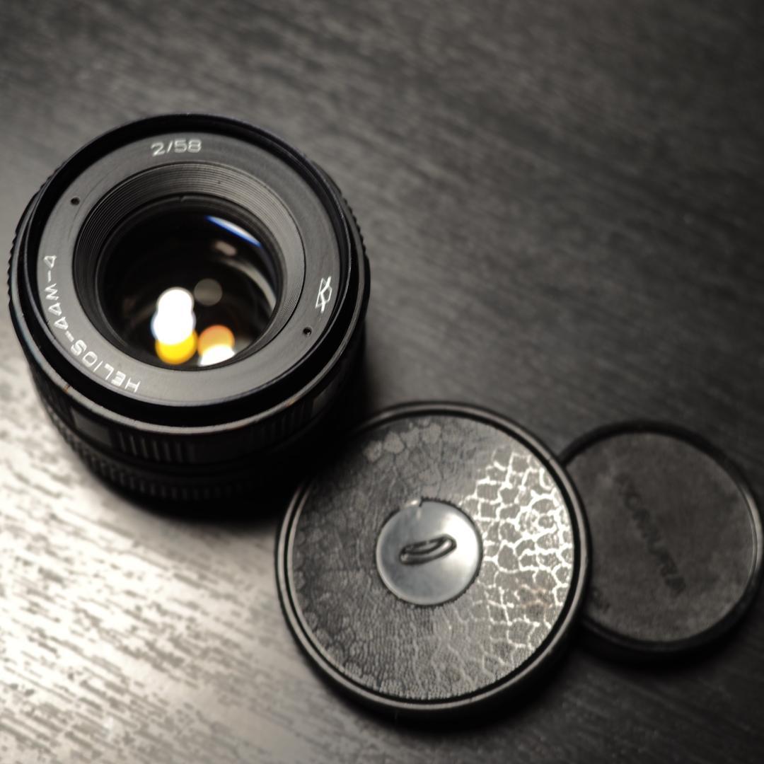 ロシア　Helios 44M-4 58mm f2 レンズ
