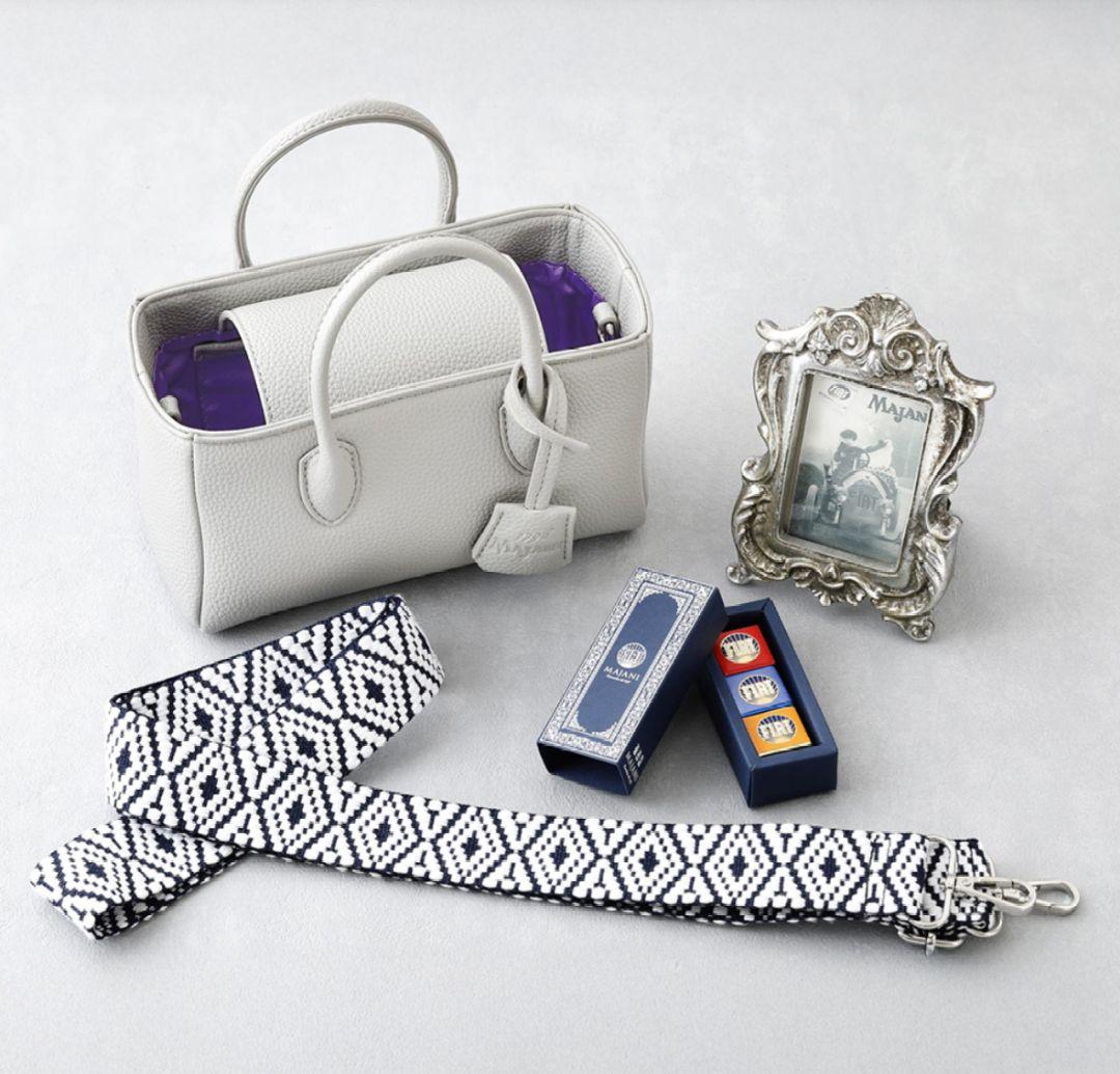 ママ【チョコバックセット グレージュ】新品 マイアーニ バッグ完売品