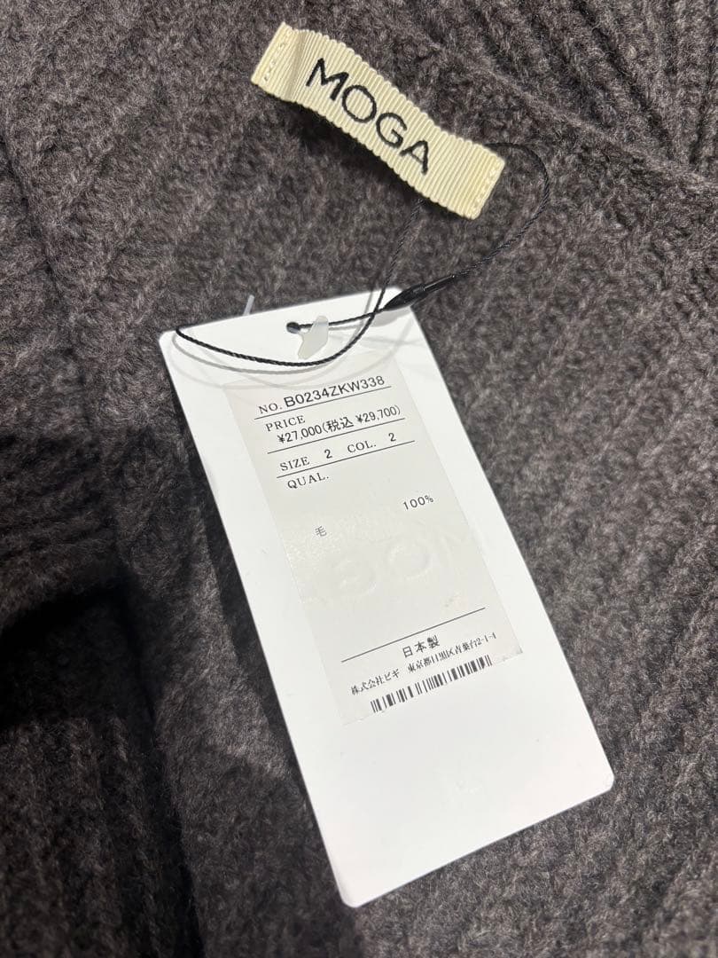 モガMOGA新品ケープポンチョ