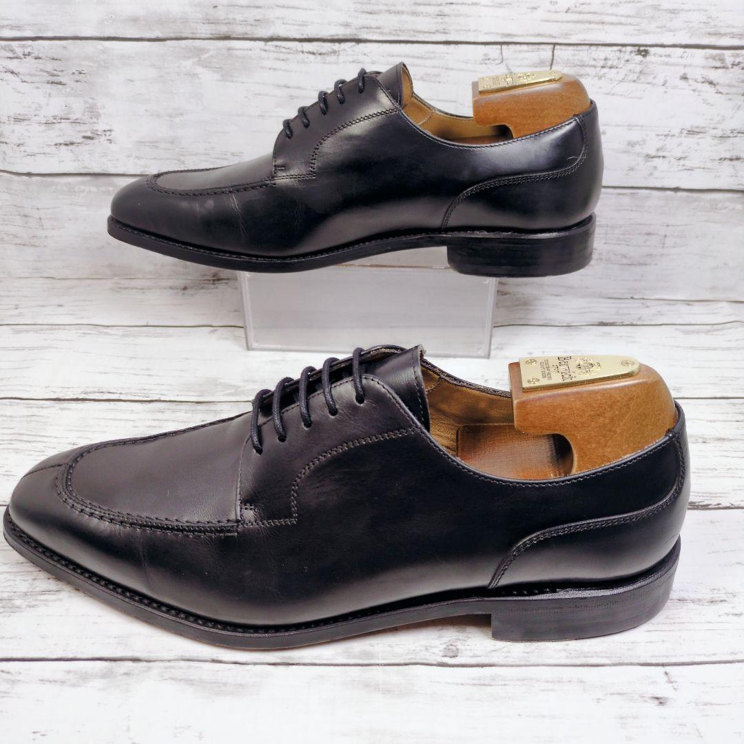 み*よ様 【Berwick1707】バーウィック5471 ブラック レザー 革靴