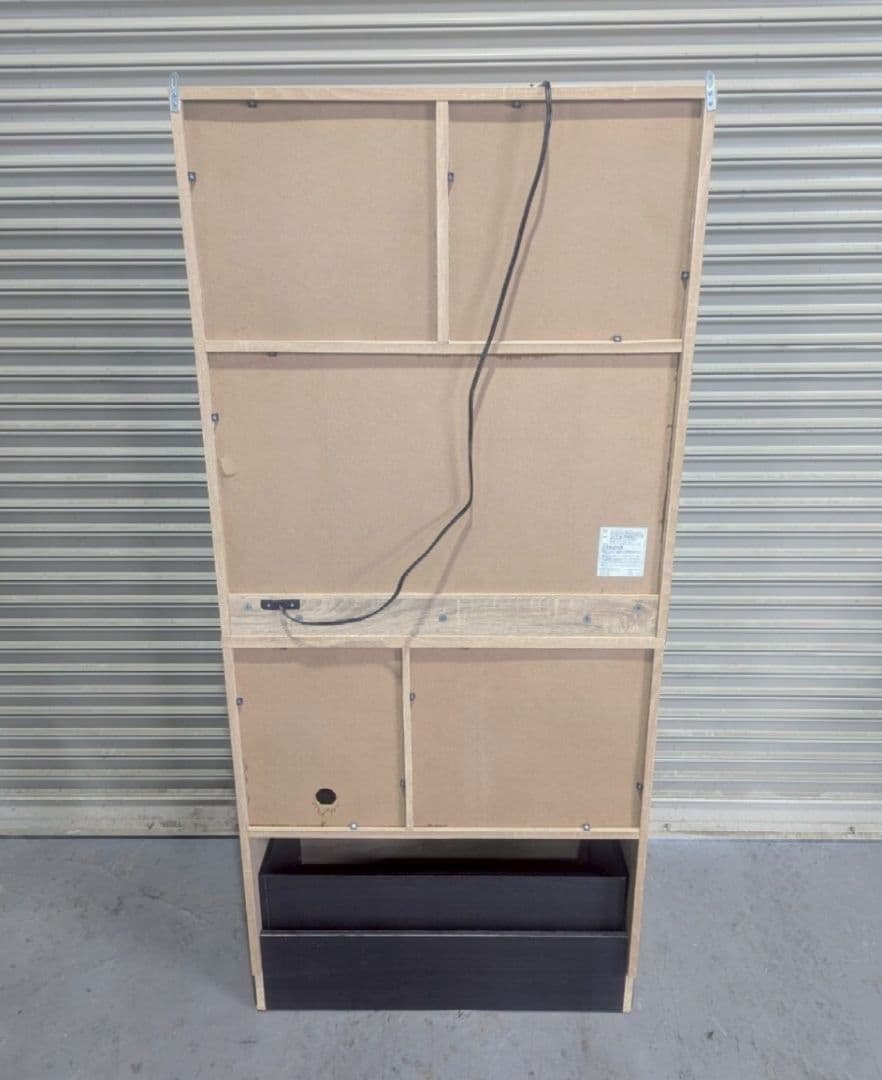 食器棚　キッチンキャビネット　IRIS OHYAMA ナチュラル