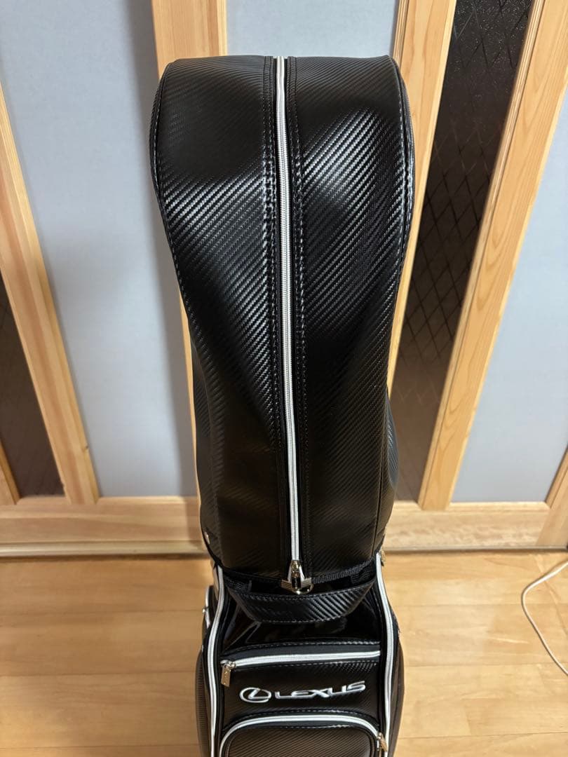 Lexus キャディバッグ ブラック/ホワイト