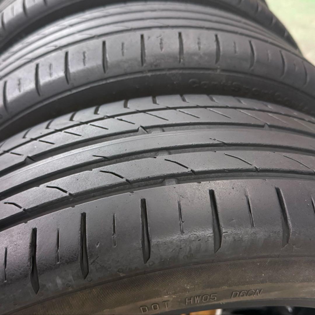美品！17インチ アルミホイール 195/45R17 タイヤ付き