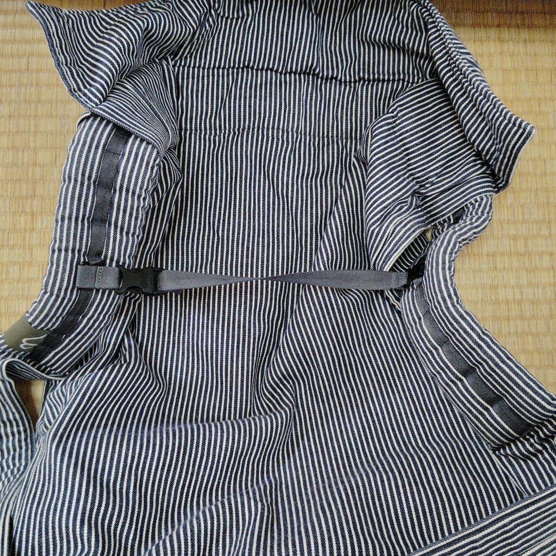 gran mocco スリング ストライプ　ネイビー　白　ストライプ