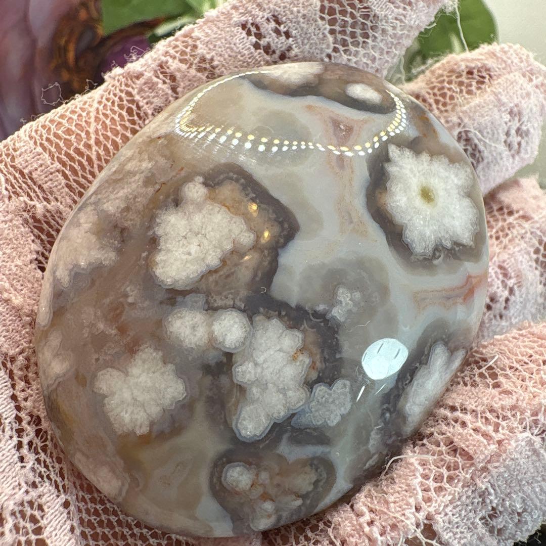 高品質♡桜瑪瑙パーム♡♡No.1920