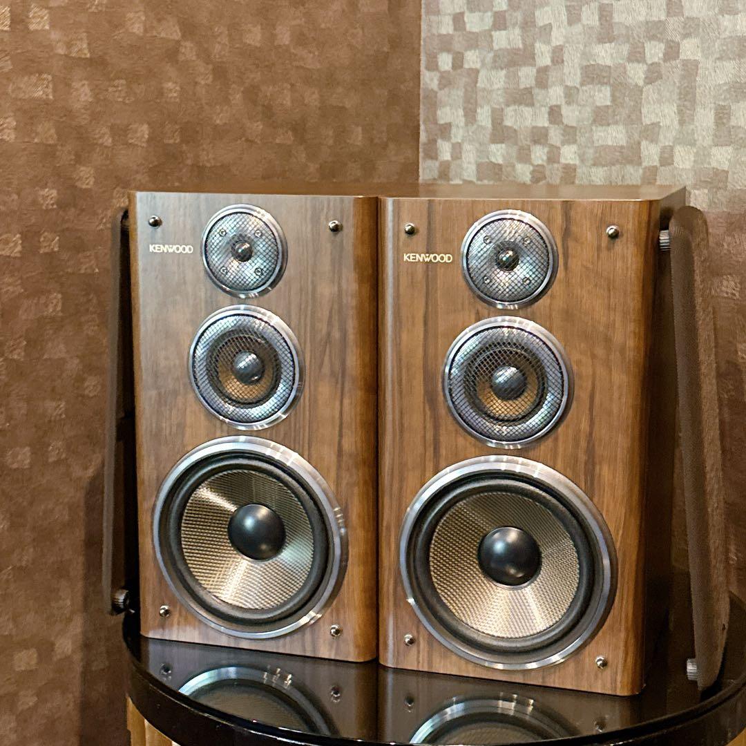 【美品】KENWOOD 高級スピーカー LS-11ES ペア シリアル同番