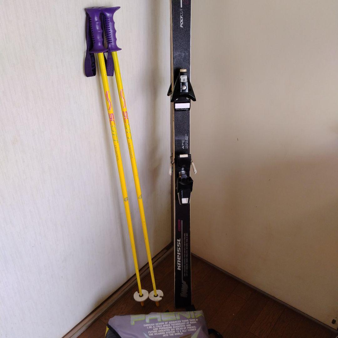 クナイスル　スキー板　ビンデンク付き