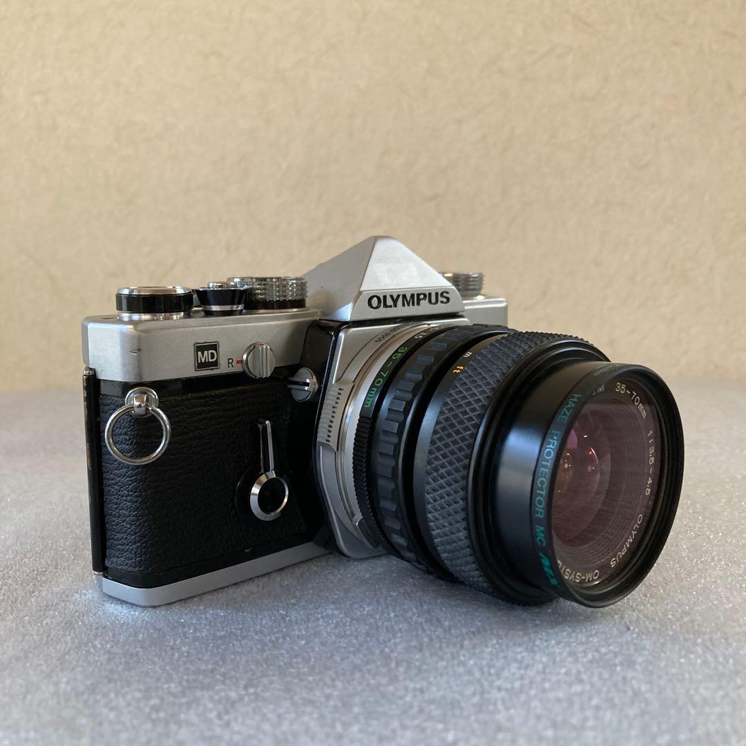 OLYMPUS OM-1 MD 一眼レフカメラ、レンズ