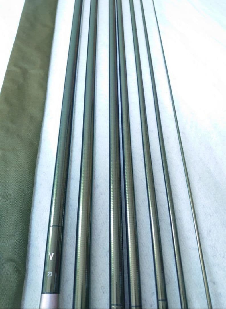 美品　ダイワ　ロッド　ヘラブナ竿　ヘラV　23尺