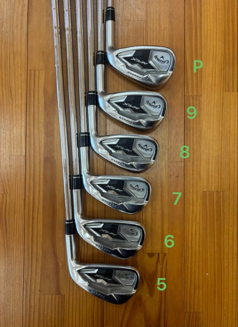 キャロウェイ APEX（2019）5-Pアイアンセット モーダス105S