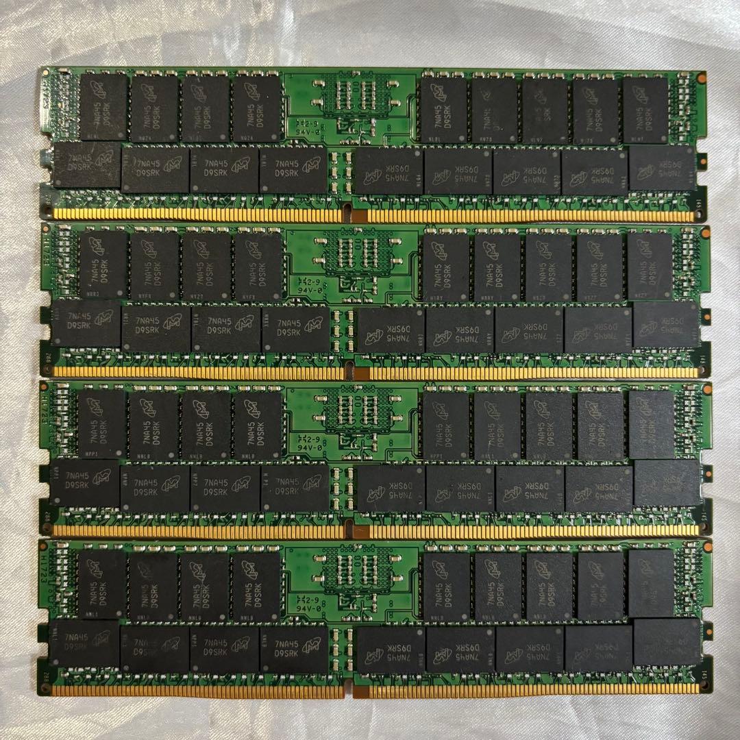 Kingston メモリ32GB 2R×4 PC4-2133P 合計128GB