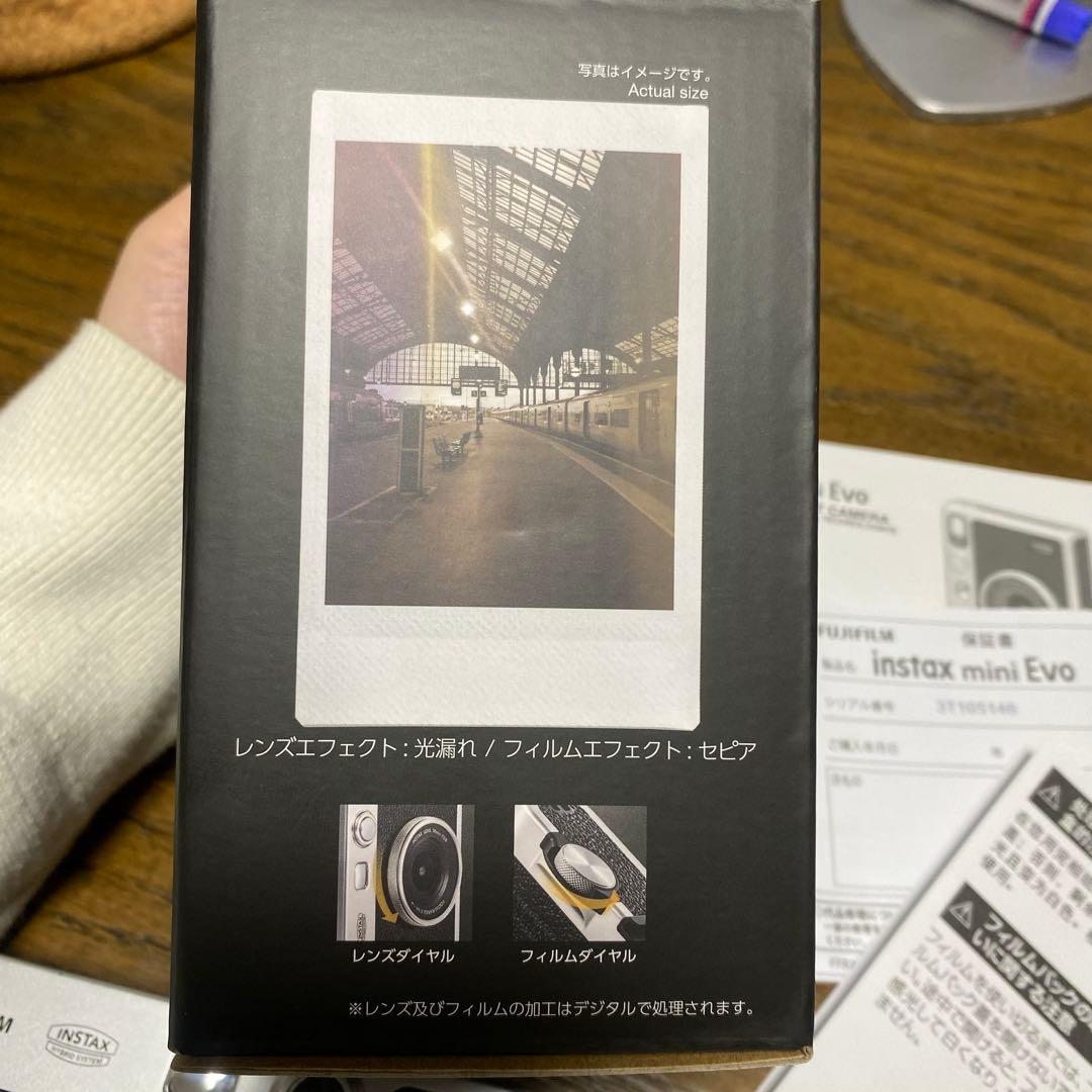 FUJIFILM instax mini Evo ブラック