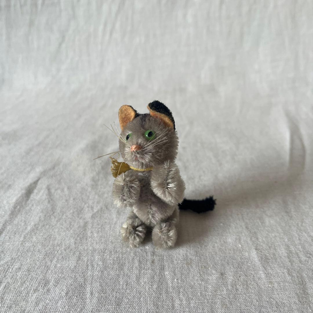 アンティーク　ドイツ　シュコ　小さい　ねこ　schuco