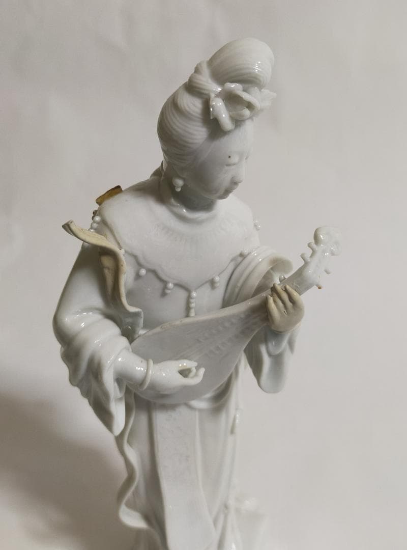 中国徳化窯白磁天女