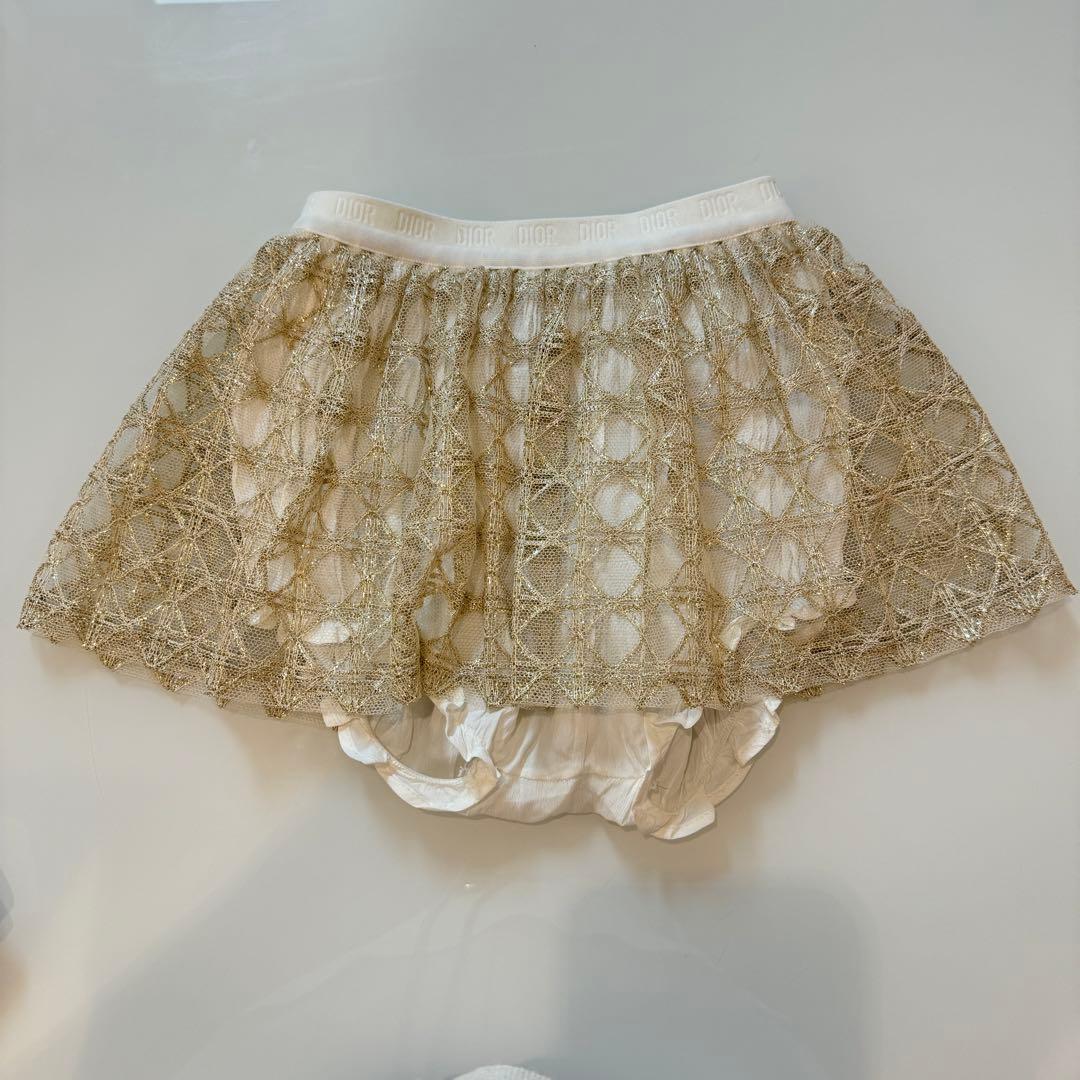 ベビーディオール チュールスカート　24