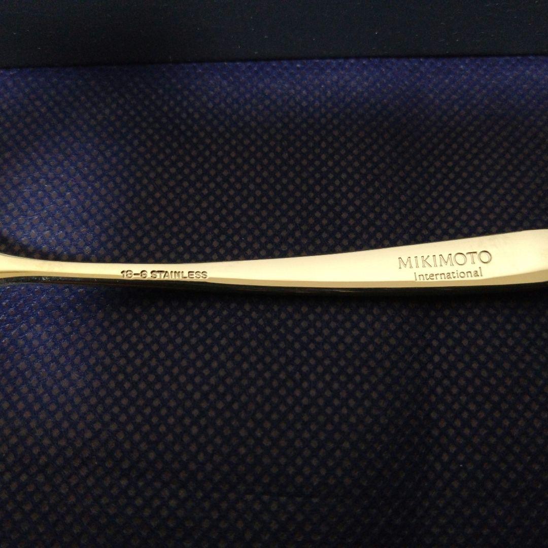 【RT-74682専用】MIKIMOTO　パール付き　ティースプーン　フォーク