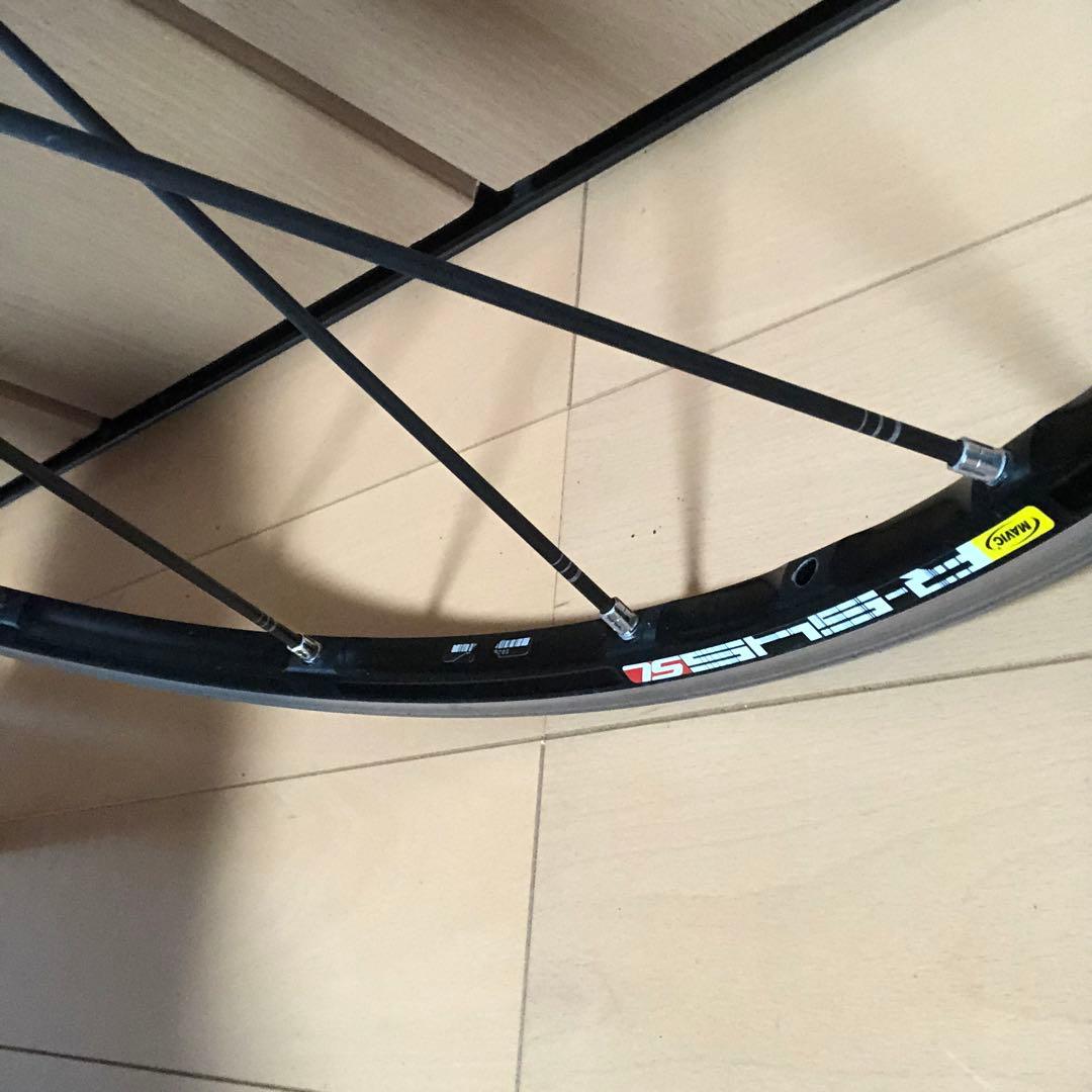 マヴィックRーSYS SLアルミクリンチャーホィールセット11sナローリム15c