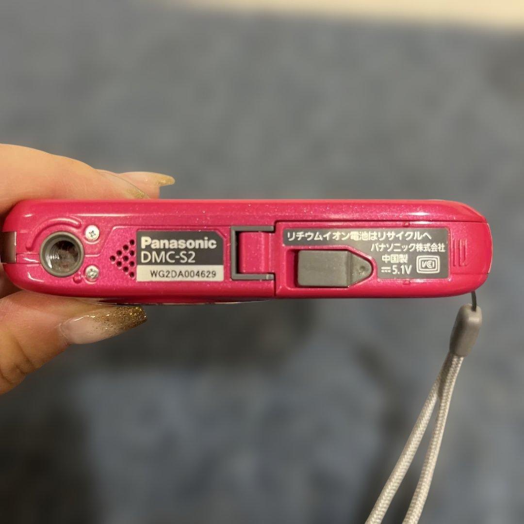 Panasonic LUMIX DMC-S2 デジタルカメラ ピンク