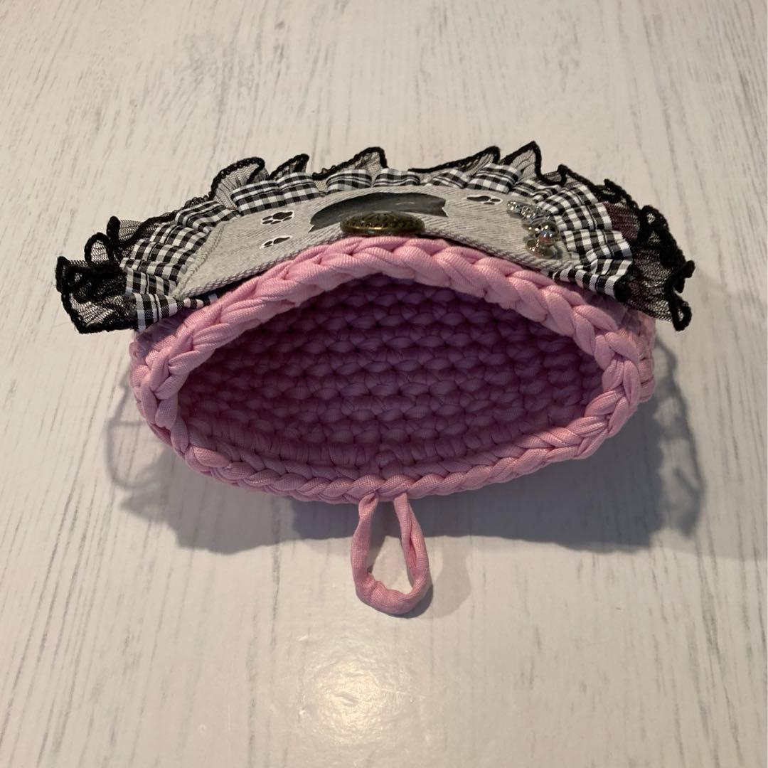 ちょここ様Ｎｏ538 ハンドメイドバッグ デニムリメイクバッグ リメイクデニム