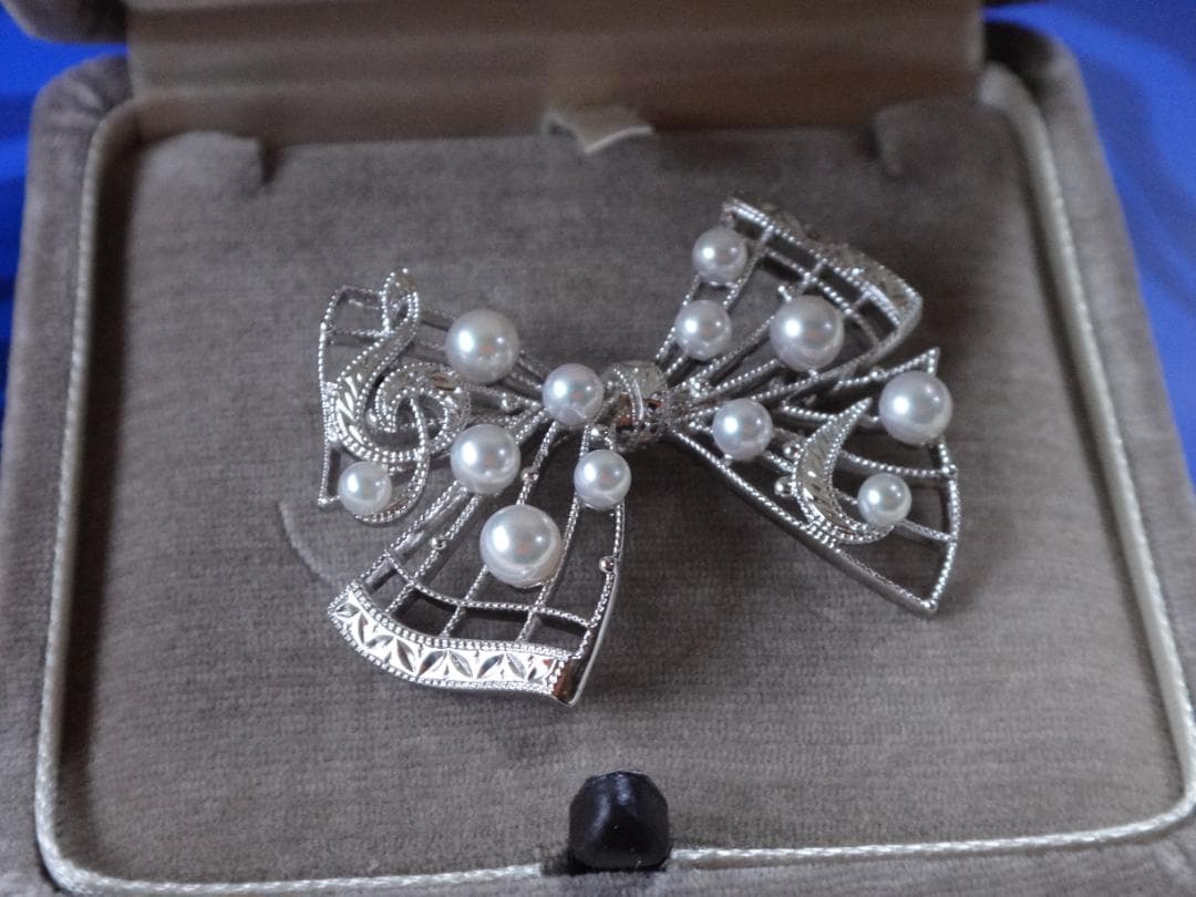 MIKIMOTO　ミキモト　パールブローチ