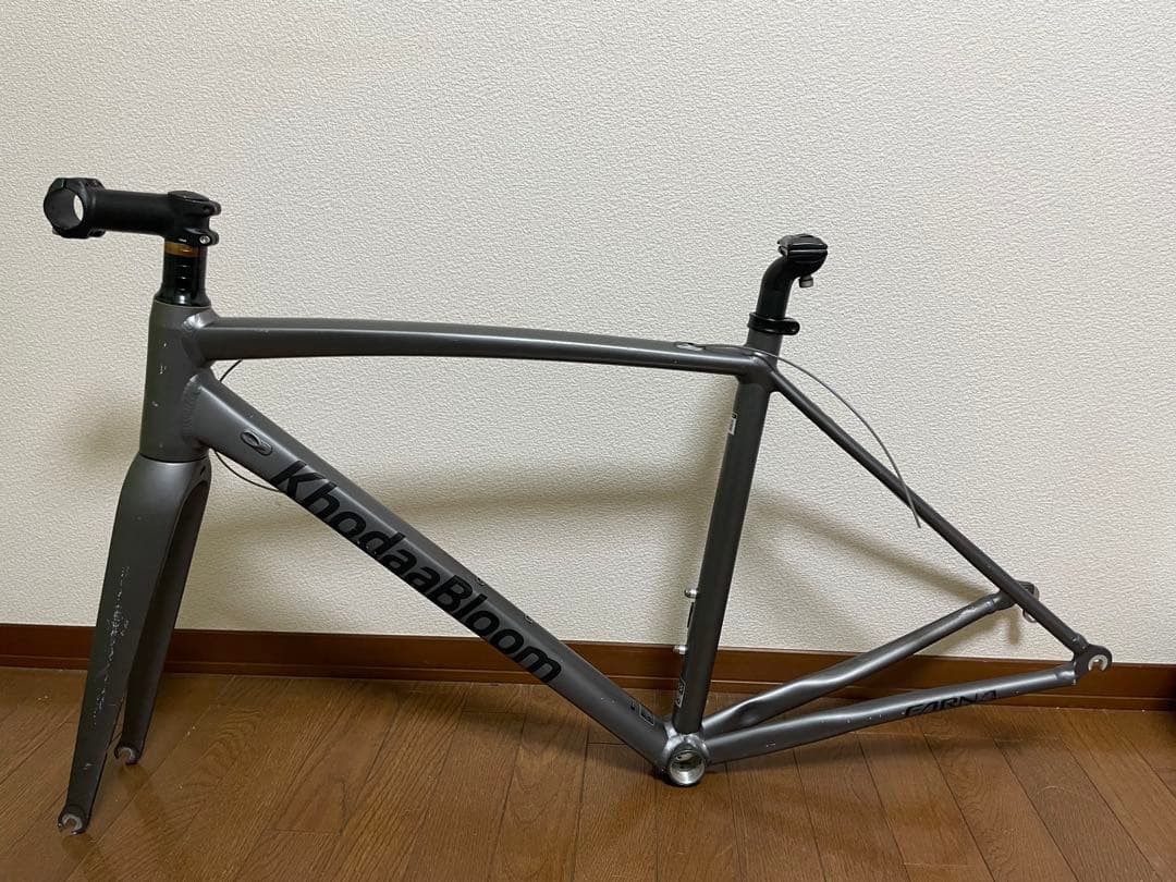 KhodaaBloom farna アルミニウム ロードバイクフレーム グレー