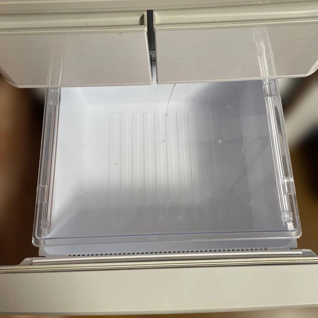 シャープ　両開き　SJ-PW42Y-S ノンフロン冷凍冷蔵庫